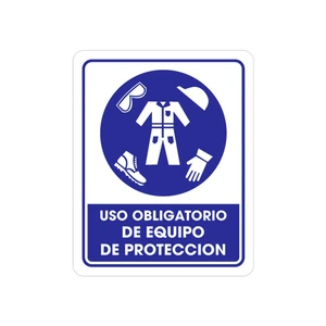 WESTON-TS-0110 / TS-0110 SEÑALAMIENTO EQUIPO PROTECCION 25 X 35CM