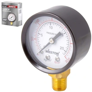 MANOMETRO 2" 1/4" NPT