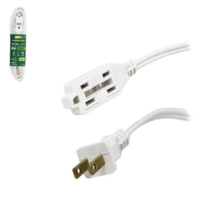 WESTON-W-50215 / W-50215 EXTENSION DOMESTICA 3 CONTACTOS 2X16 BLANCA 4 MTS. MIMS