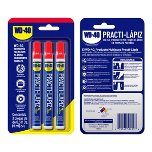 WESTON-WD-556215 / WD-556215 WD-40 PRACTI LAPIZ DE PRECISION LUBRICANTE MULTIUSOS - TIRA DE IMPULSO (Precio x Pieza - Emp c/24 pz