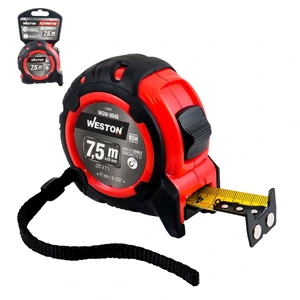 WESTON-WGW-0040 / WGW-0040 FLEXOMETRO 7.5M X 25MM ROJO ANTI IMPACTO