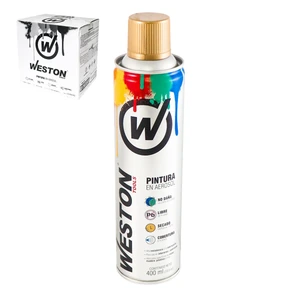 WESTON-WM-0220 / WM-0220 PINTURA AEROSOL ORO CADILLAC METALICO 400ml