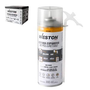 ESPUMA EXPANSIVA DE POLIURETANO 300ml