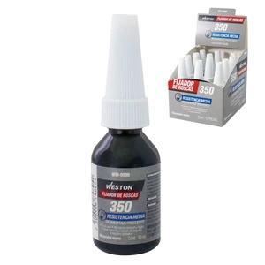 FIJADOR DE ROSCAS 350 RESISTENCIA MEDIA COLOR AZUL 10ml