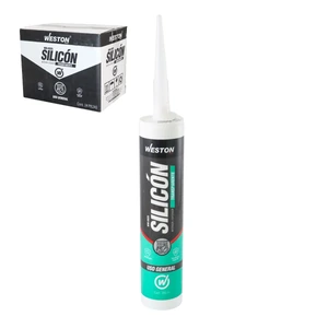 SILICON TRANSPARENTE USO GENERAL CARTUCHO 300ml