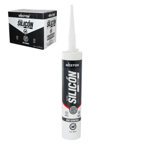 SILICON BLANCO USO GENERAL CARTUCHO 300ml