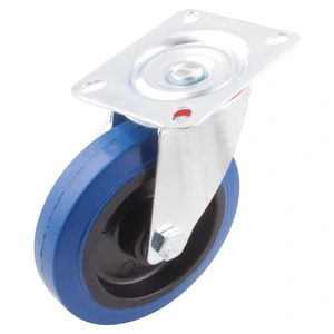 RODAJA GIRA. DE GOMA AZUL x 1-1/4"