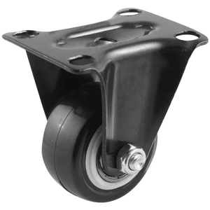 RODAJA NEGRA PU C/BALERO FIJA