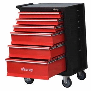 WESTON-Y-9111 / Y-9111 GABINETE RODANTE 32" CON 6 GAVETAS
