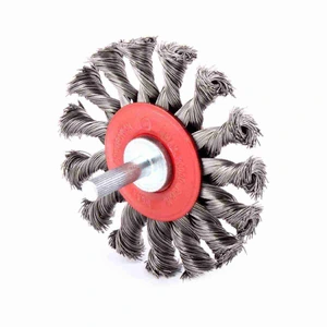 CEPILLO CIRCULAR TRENZADO 3" C/VASTAGO 1/4" A. AL CARBON  .014"