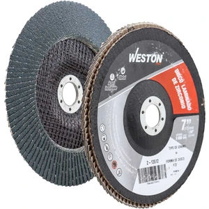 DISCO LAMINADO ZIRCONIA 7"X7/8" G80 (Precio x pieza - Empaque c/10 pzas)