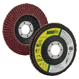 WESTON-Z-20399 / Z-20399 DISCO LAMINADO MIMS OXIDO DE ALUMINIO 4-1/2" X 7/8" G80 T29 (Precio x pieza - Empaque c/10 pzas)
