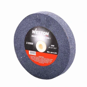 RUEDA ABRASIVA GRIS TIPO 1 6" X 1" X 1" A60