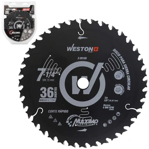 WESTON-Z-25155 / Z-25155 DISCO PARA SIERRA CIRCULAR P/MADERA CORTE RAPIDO 7-1/4'' X 5/8'' 36DT