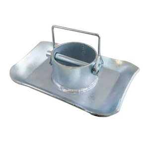 BASE P/GATO P/REMOLQUE C/PERNO P/TUBO DE 2" COMP. 2000 - 5000 LB
