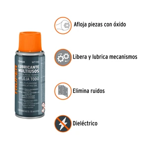 Lubricante multiusos en aerosol, 110ml (4oz), TRUPER