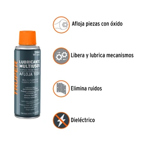 Lubricante multiusos en aerosol, 235ml (8oz), TRUPER