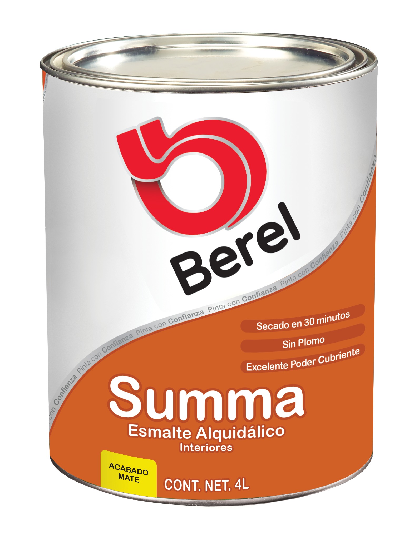 Esmalte Summa - Alquidálico - Mate Galón 4 L