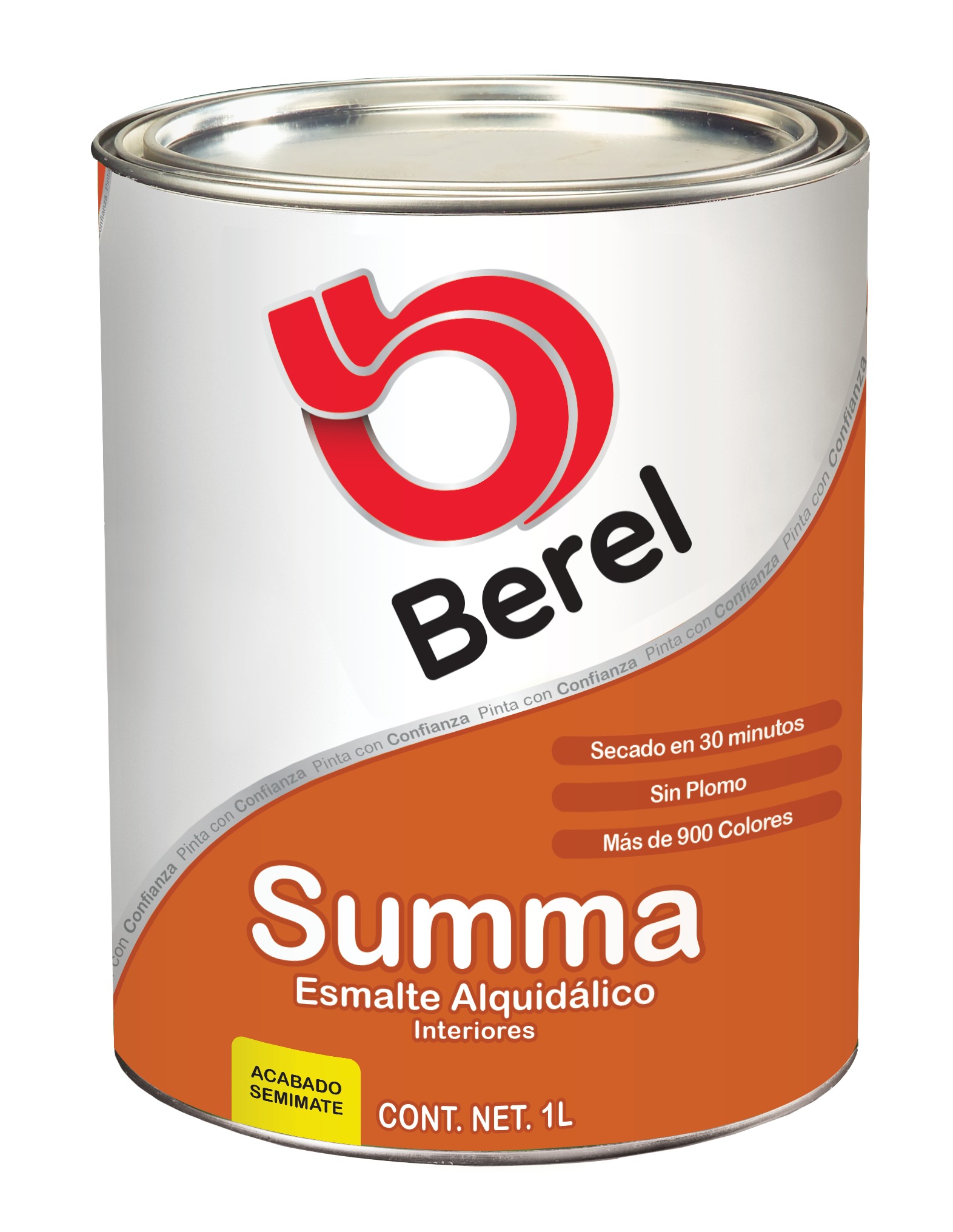 Esmalte Summa - Alquidálico - Semimate Litro 1 L