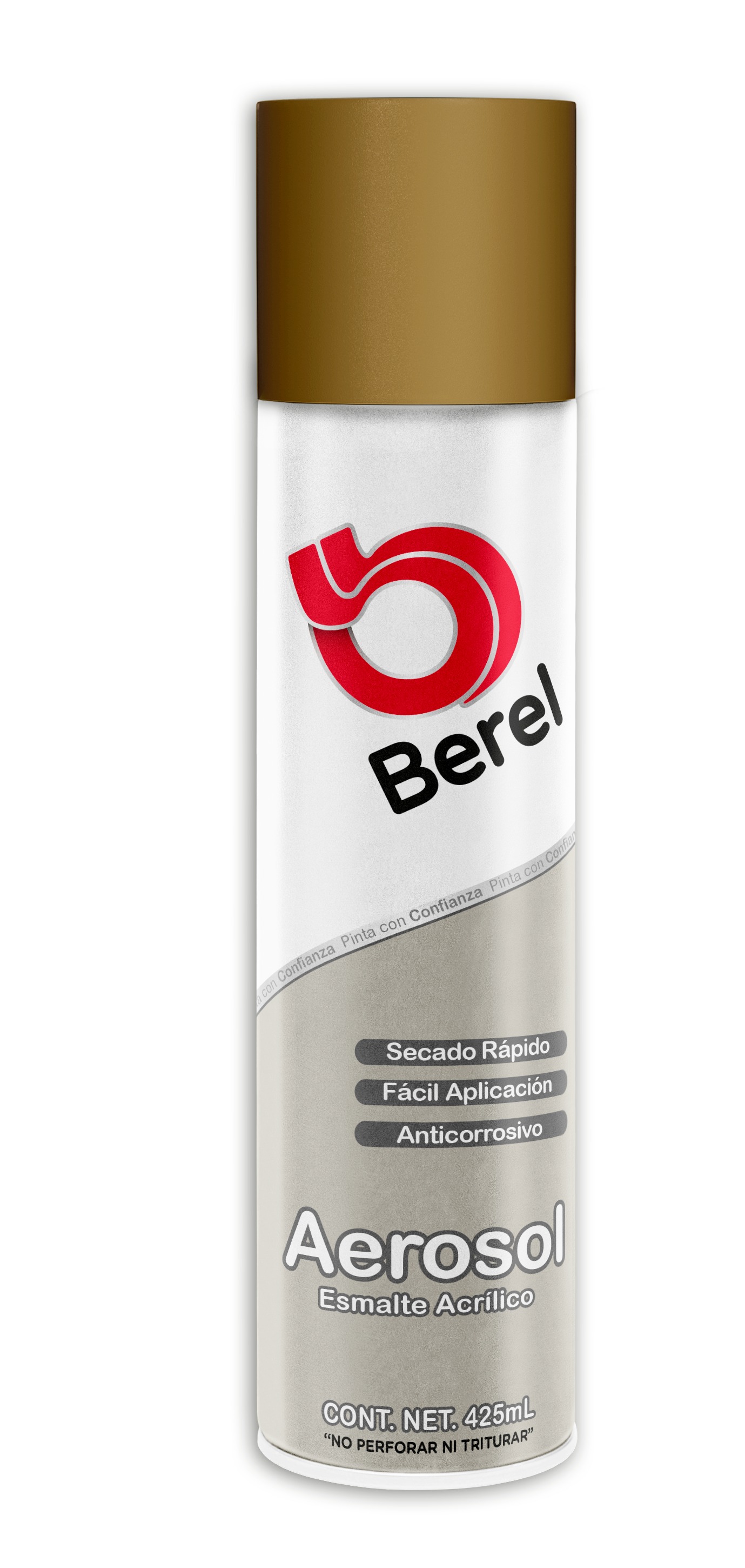Esmalte Acrílico en Aerosol - Acrílico - Metálico Aerosol 0.43 L - Café Adonizado
