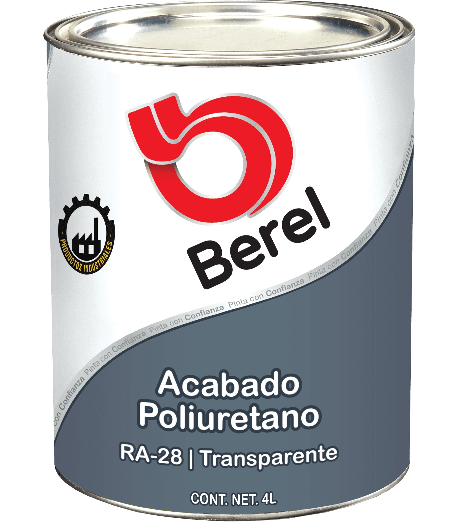 Acabado de Poliuretano RA-28 - Transparente - Brillante Galón 4 L