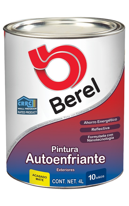 Pintura Autoenfriante - Acrílica - Semimate Galón 4 L