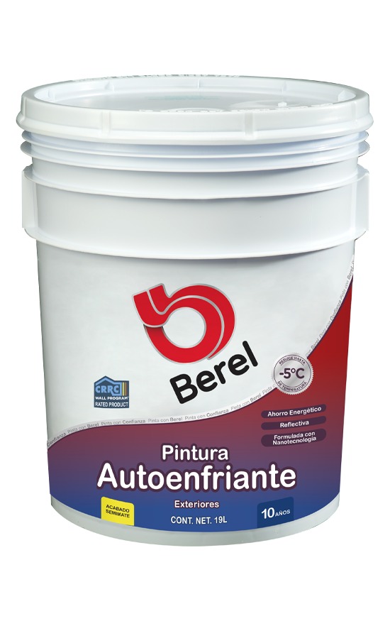 Pintura Autoenfriante - Acrílica - Semimate Cubeta 19 L