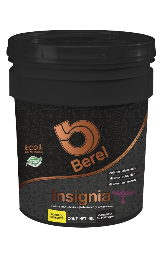 Insignia - Acrílica - Semimate Cubeta 19 L
