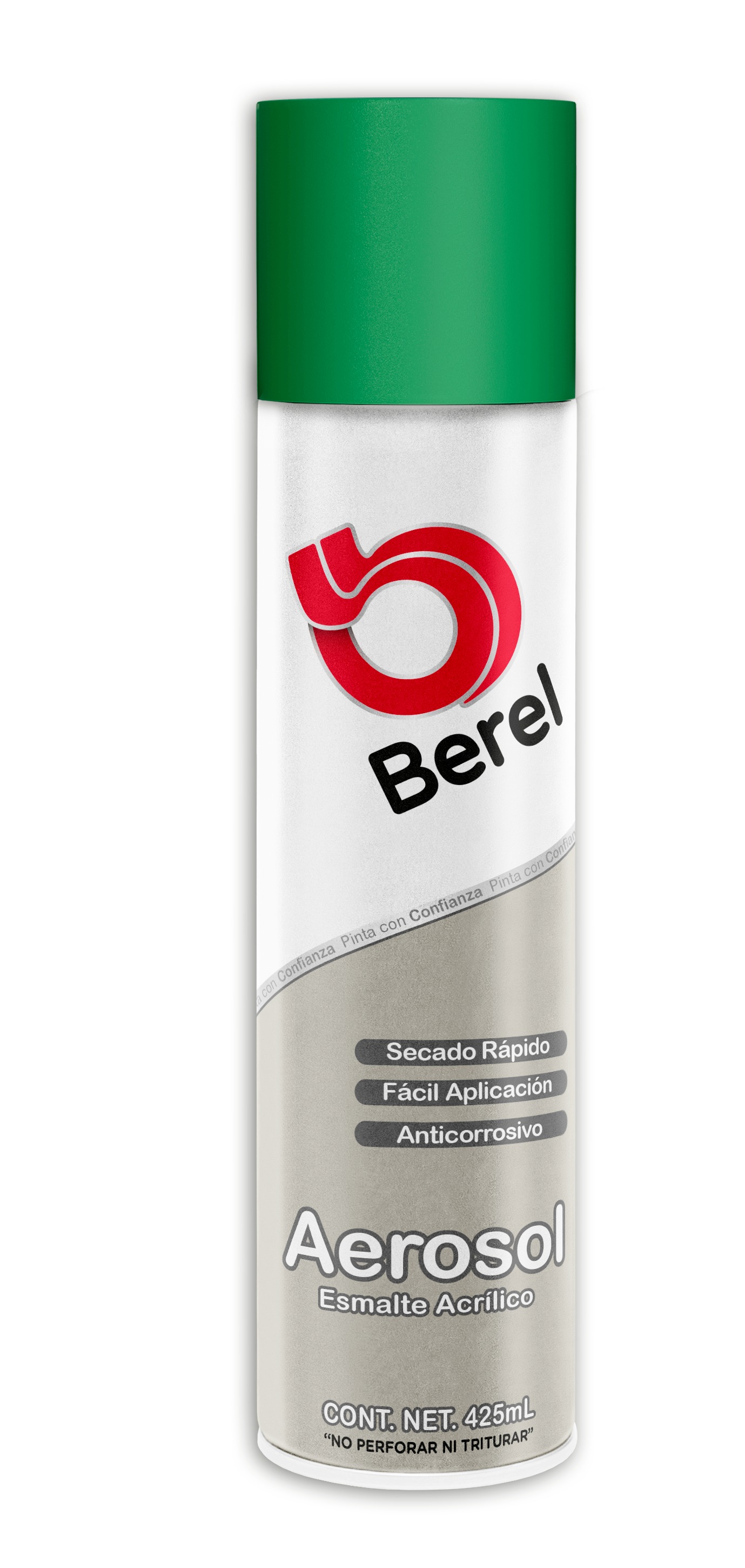 Esmalte Acrílico en Aerosol - Acrílico - Brillante Aerosol 0.43 L - Verde Chile