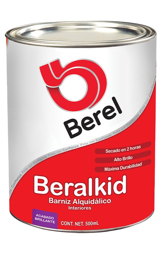 Barniz Beralkid - Brillante Medio Litro 0.5 L