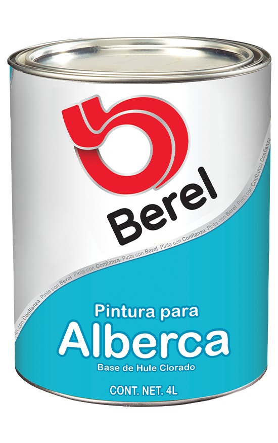Pintura Para Alberca - Hule clorado - Satinado Galón 4 L