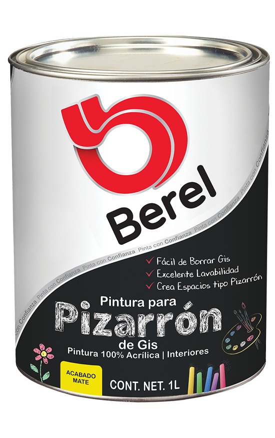 Pintura para Pizarrón - Acrílico - Mate Litro 1 L