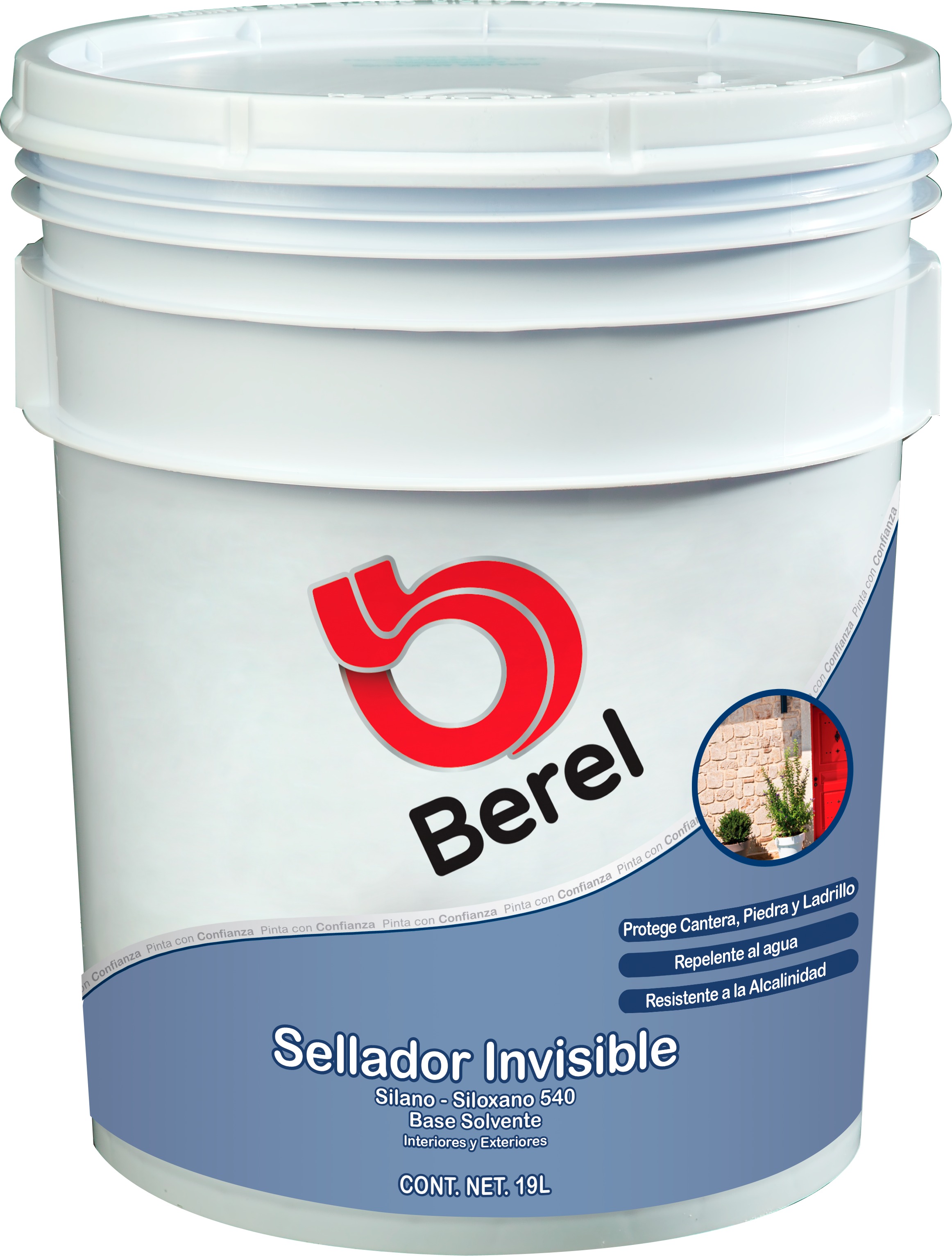 Sellador Invisible - Transparente Cubeta 19 L