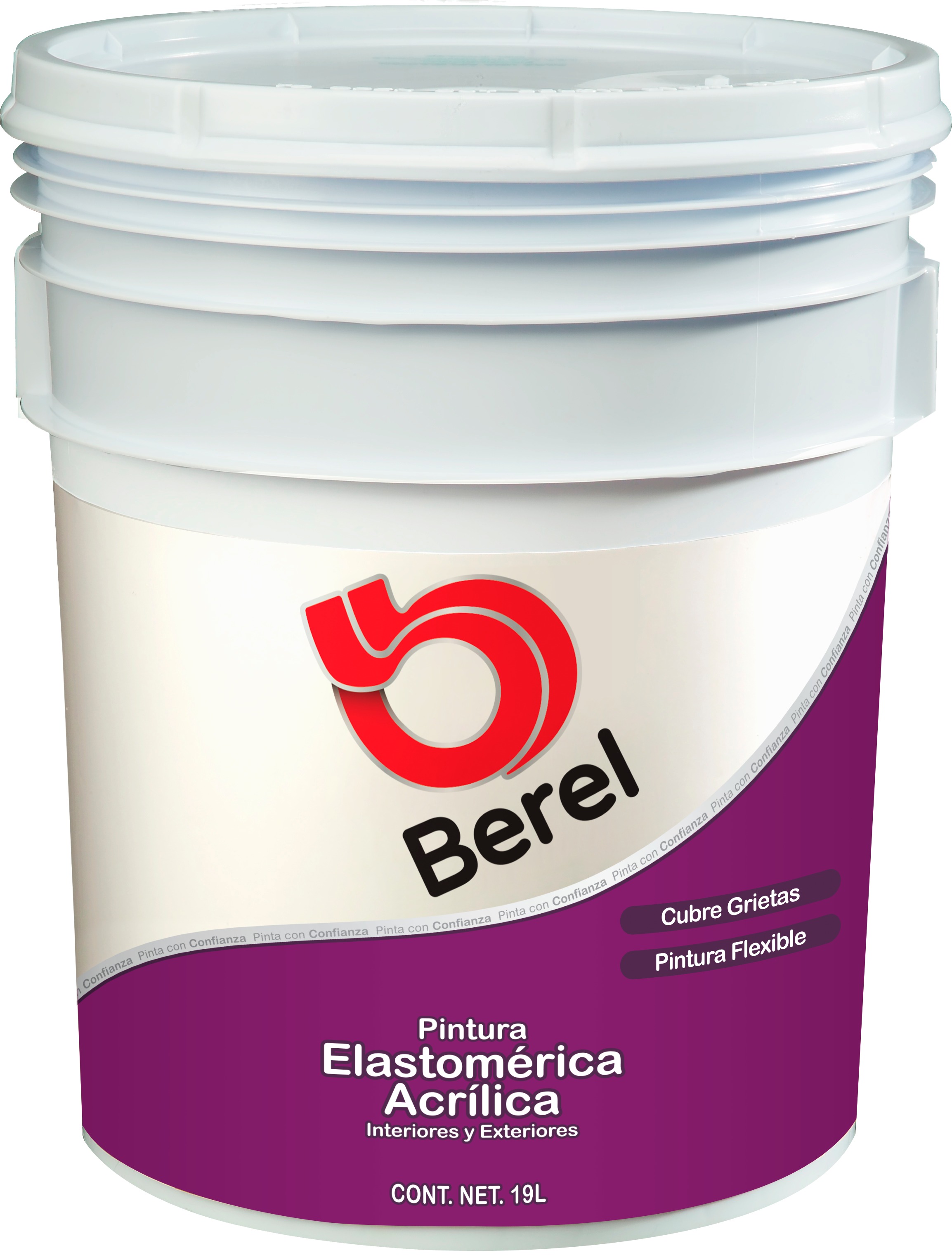 Pintura Elastómerica - Acrílica - Único Cubeta 19 L