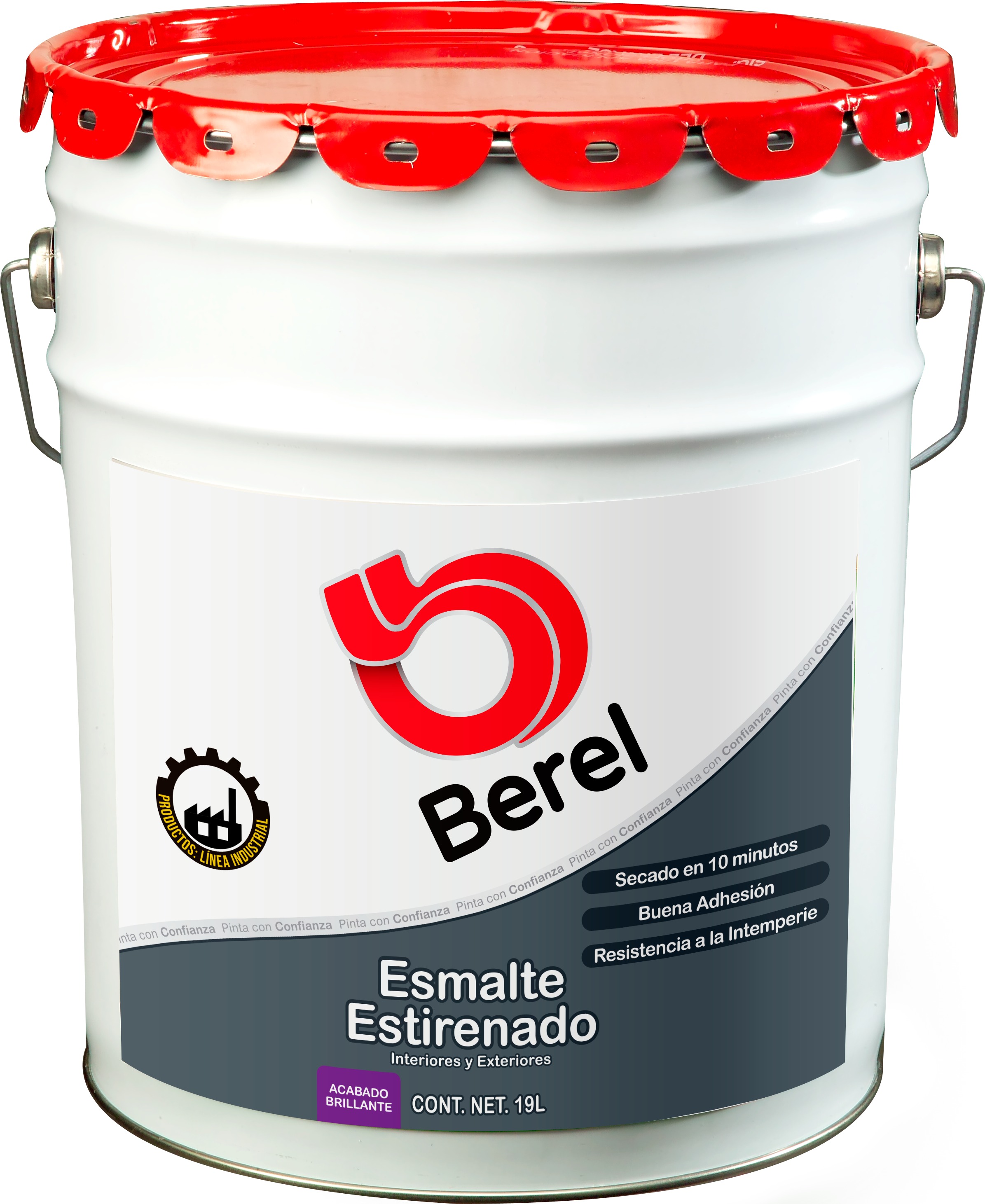 Esmalte Estirenado - Brillante Cubeta 19 L