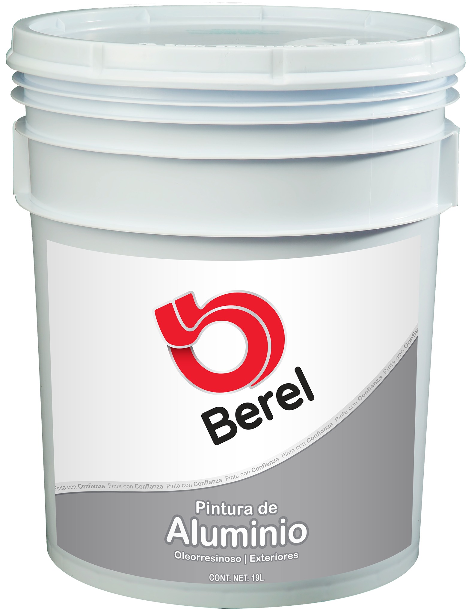 Pintura de Aluminio - Aluminio - Brillante Cubeta 19 L