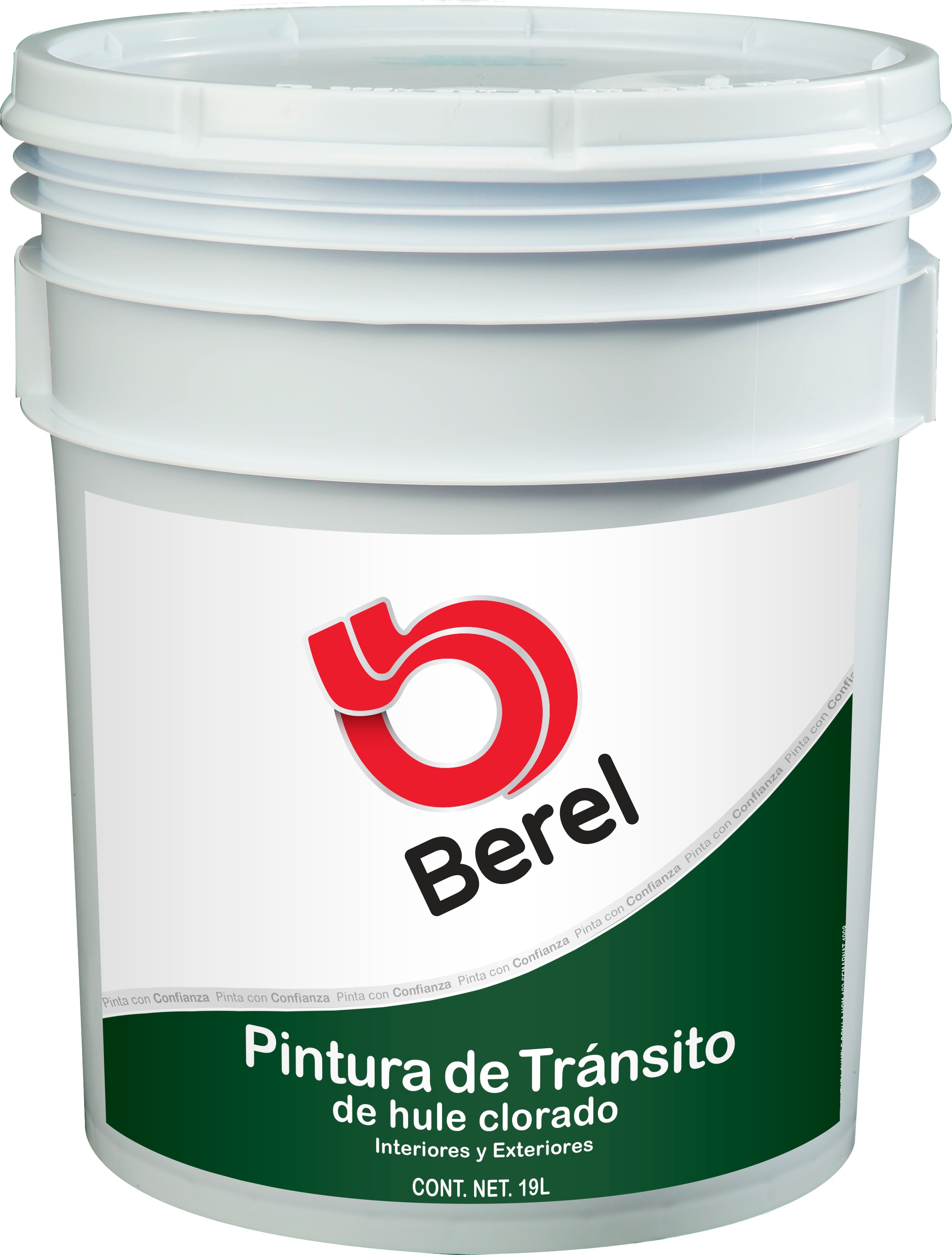 Pintura de Tránsito - Hule clorado - Único Cubeta 19 L