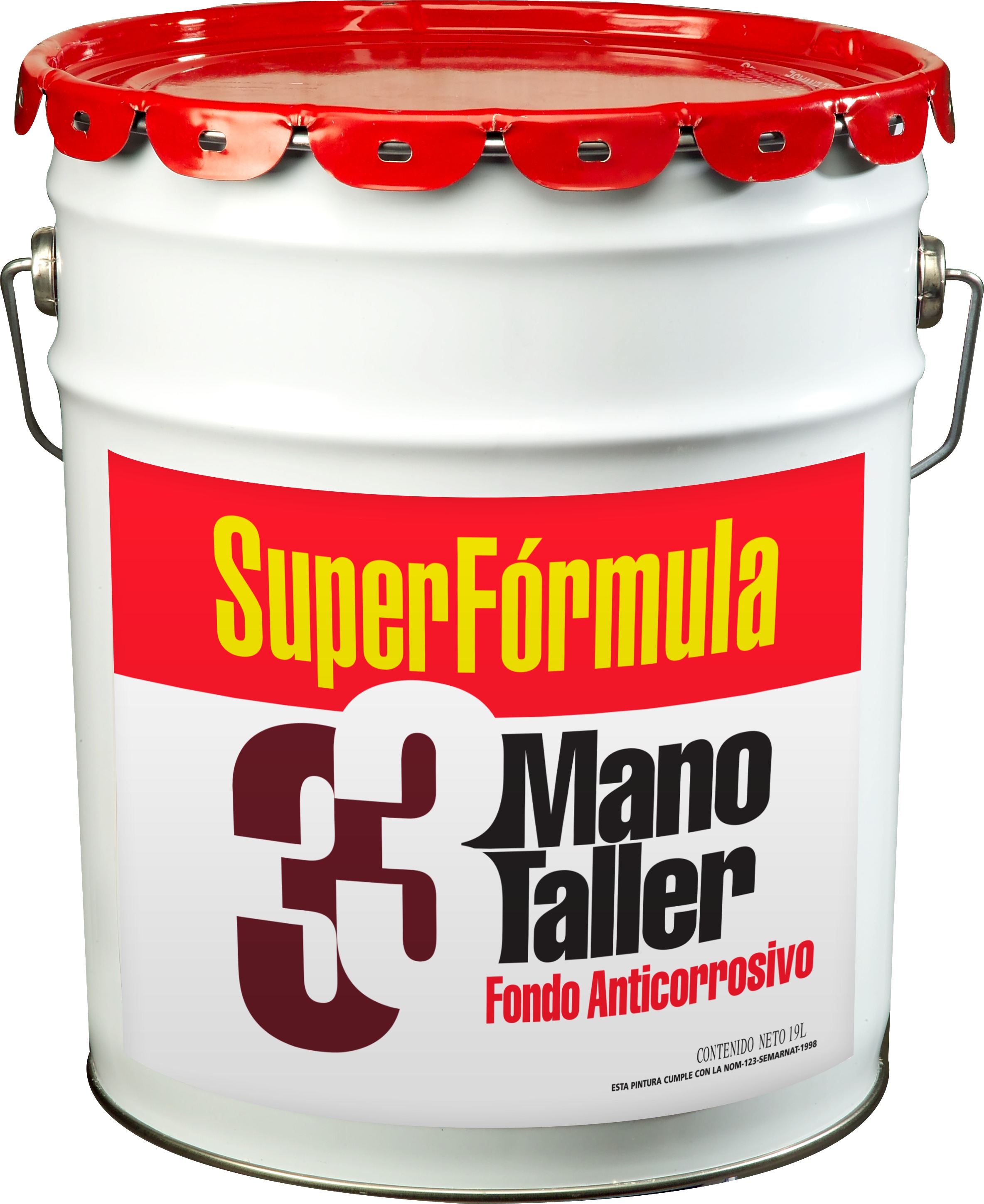 Fondo Mano Taller - Único Cubeta 19 L