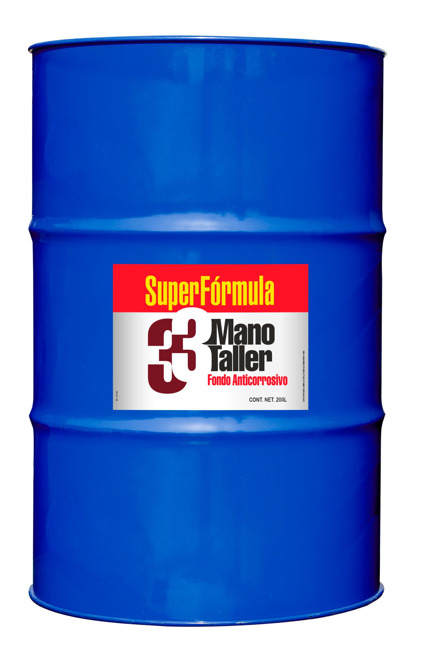 Fondo Mano Taller - Único Barril 200 L