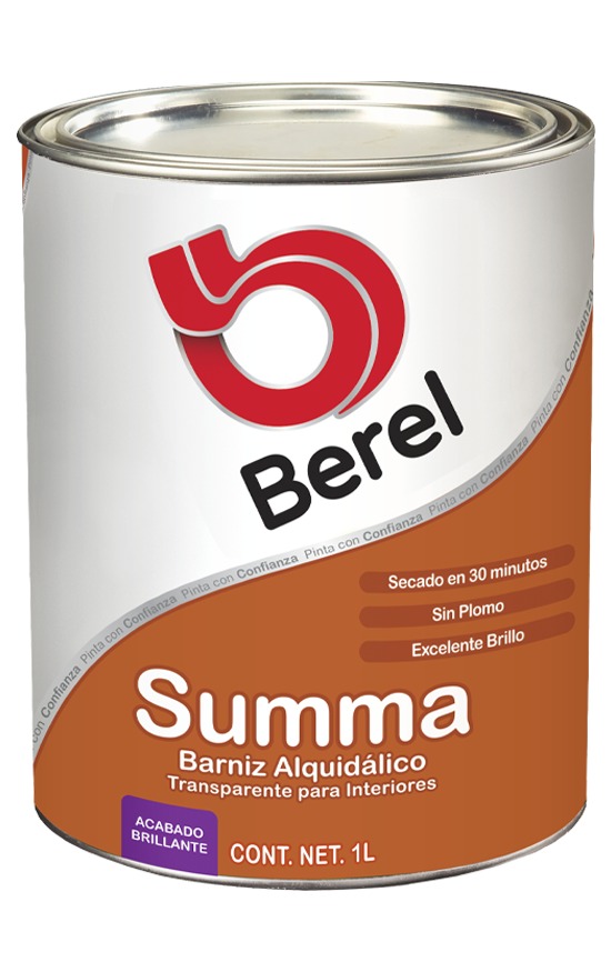 Barniz Summa - Alquidálico - Brillante Litro 1 L