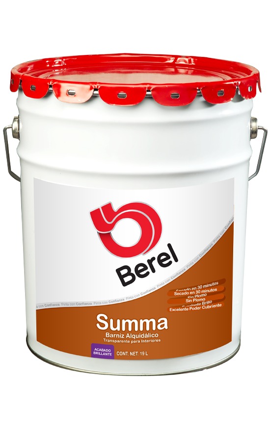 Barniz Summa - Alquidálico - Brillante Cubeta 19 L