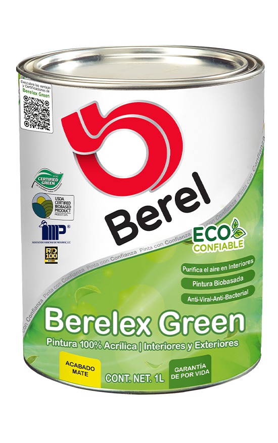 Berelex Green - Acrílica - Mate Litro 1 L