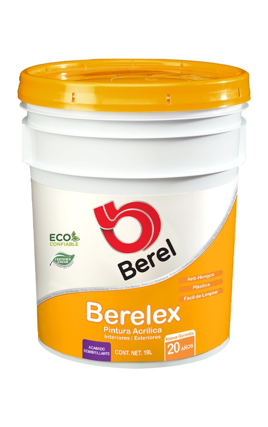 Berelex - Acrílica - Semibrillante Cubeta 19 L