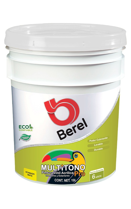 Multitono Pro - Vinil Acrílica - Mate Cubeta 19 L