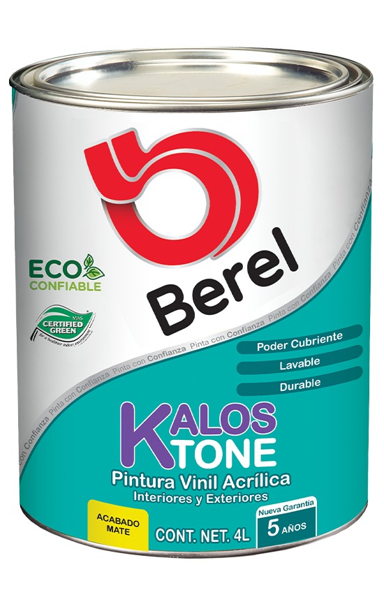 Kalos Tone - Vinil Acrílica - Mate Galón 4 L