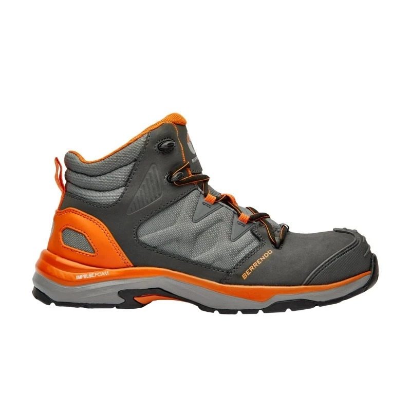 Bota Deportiva de Seguridad 7714 Hombre Color Naranja