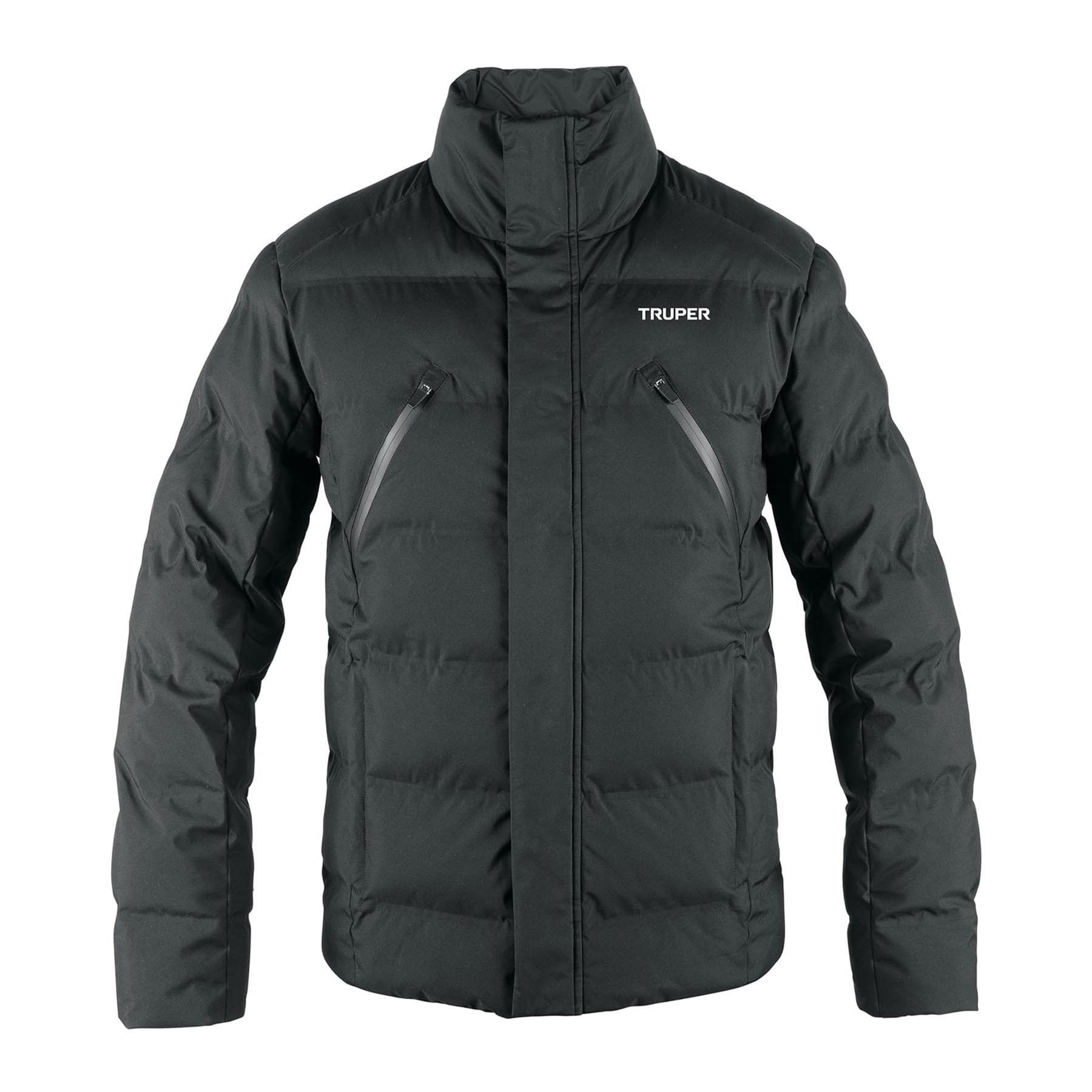 Chamarra acolchada térmica para hombre, negro, M, TRUPER