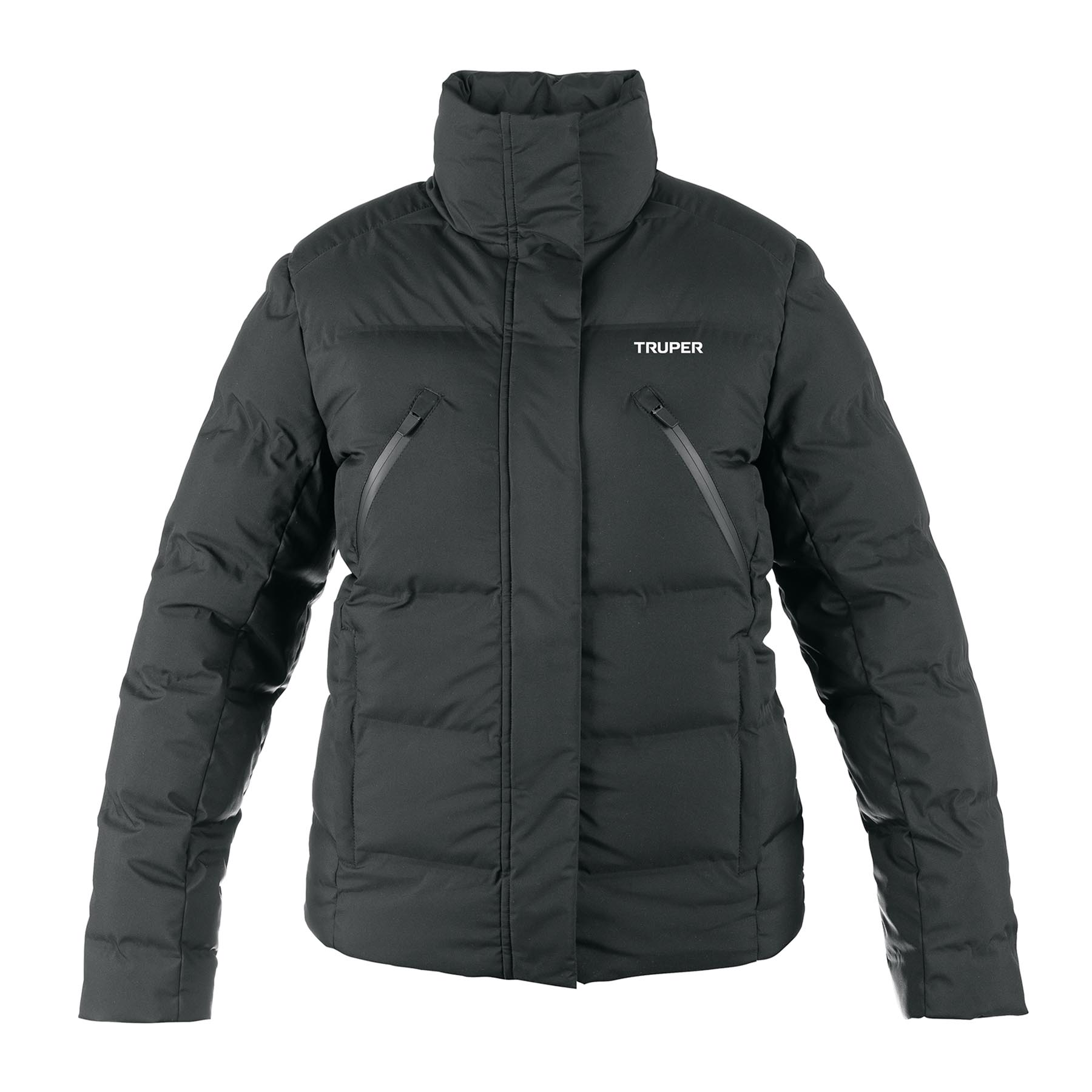Chamarra acolchada térmica para mujer, negro, G, TRUPER