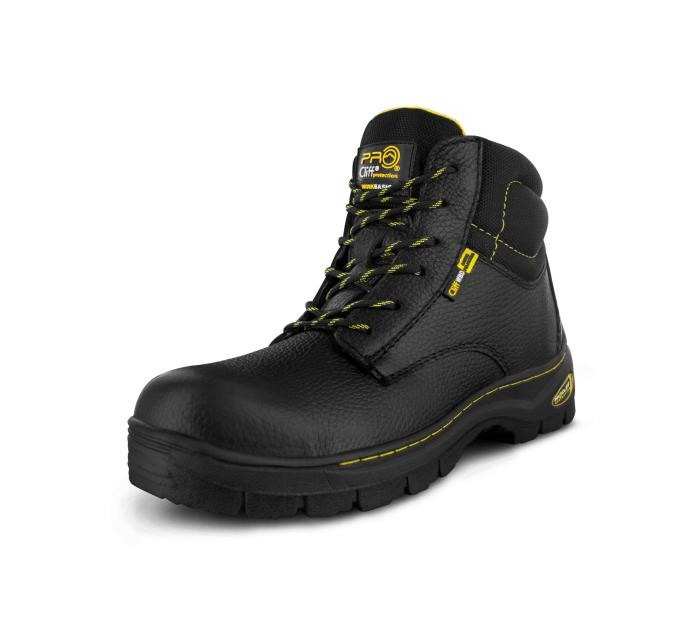 Bota de Seguridad Work Basic con Puntera de Protección Color Negro CLIFF 5503