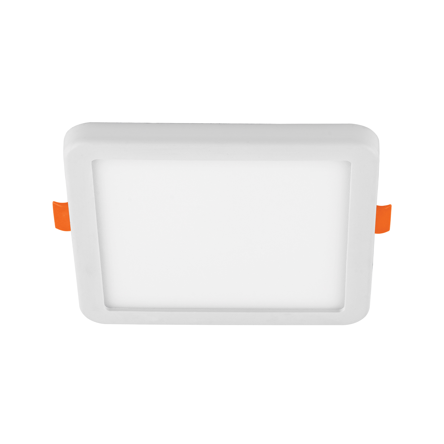 Luminario LED empotrable ajustable 8 W, cuadrado, luz de día